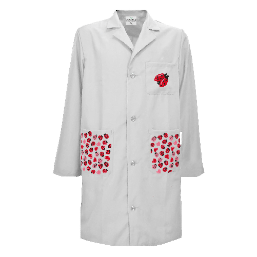 Camice uomo dottore love cuori san valentino pediatra clownterapy veterinario bambini laboratorio pediatrico 46 A2